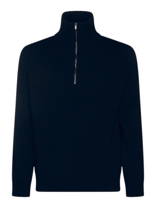 ALTEA Maglione con zip blu